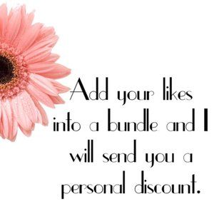 Create Bundle w/ Your Likes to Receive a D…